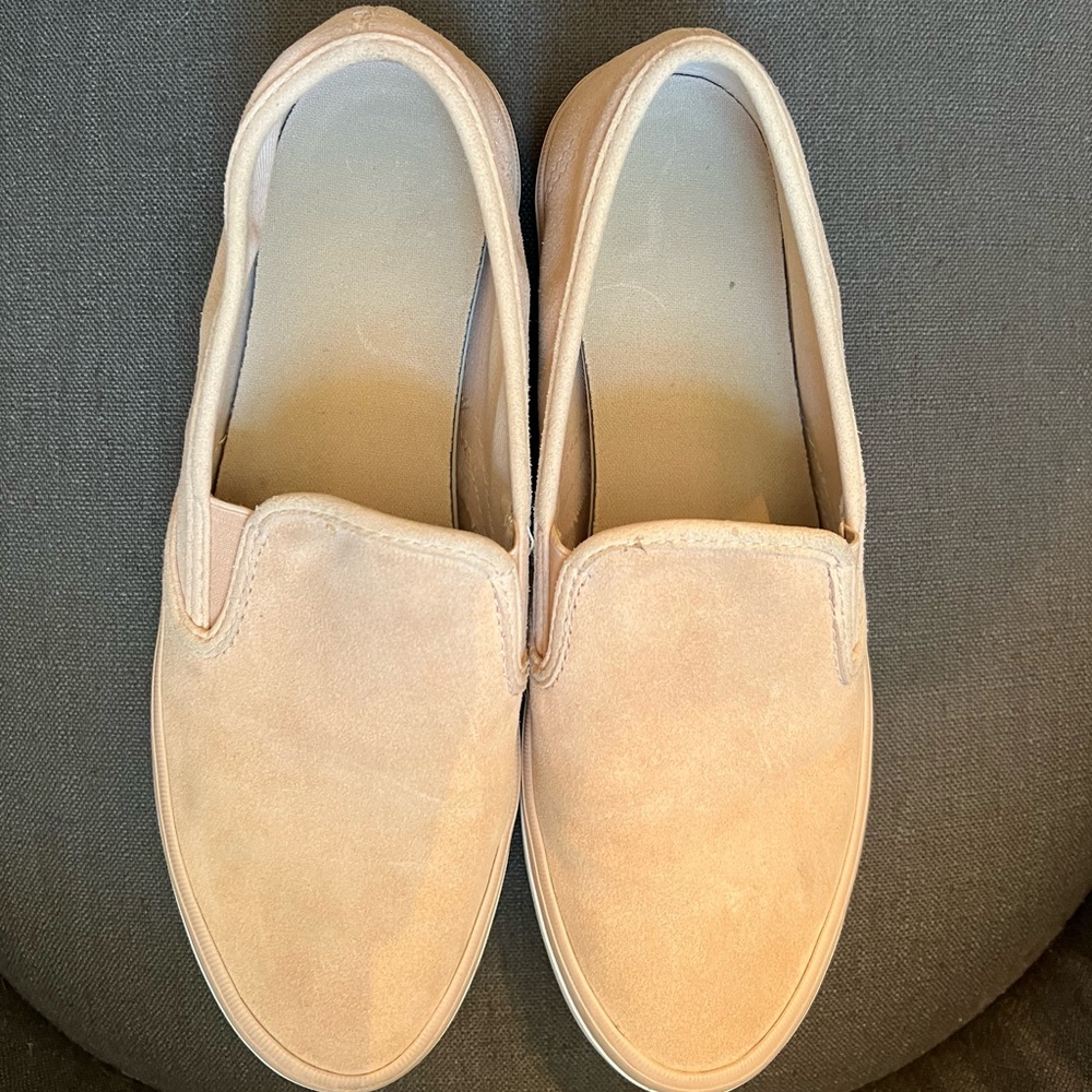 Sperry slip on , blush womens size 8